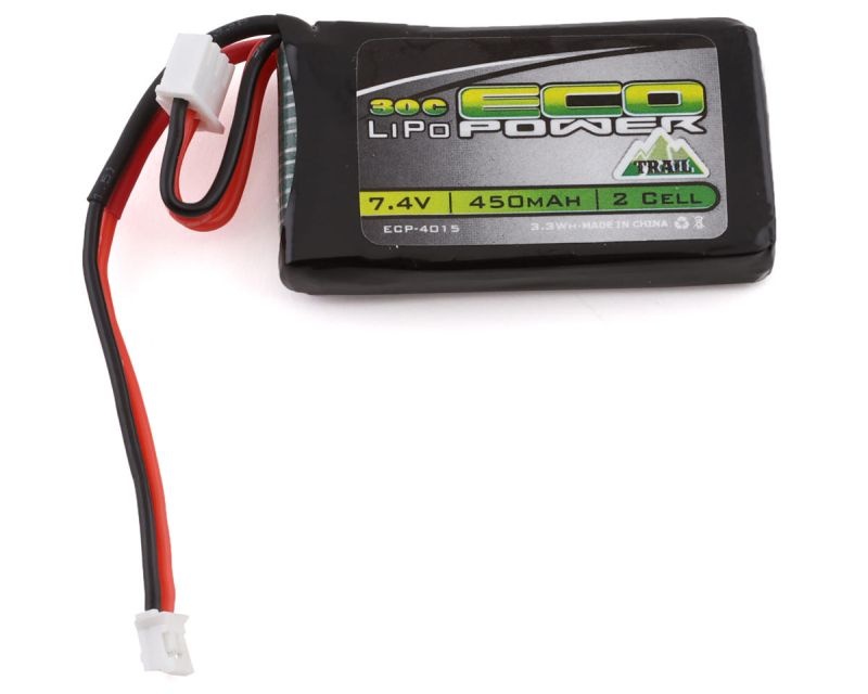 Trail SCX24 2S 30C LiPo Batterie mit PH2.0 Stecker