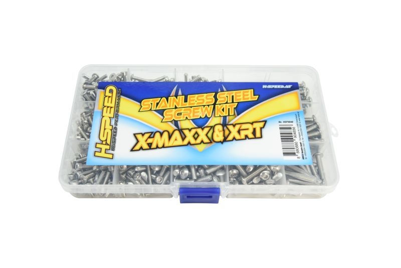 Edelstahl Schraubensatz für X-Maxx & XRT