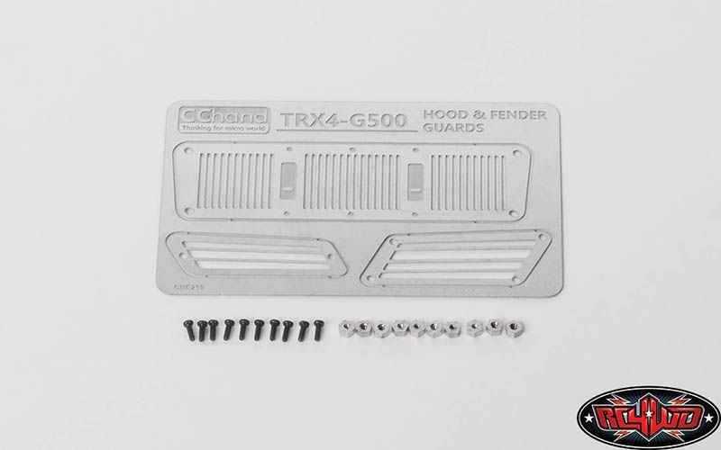 Metal Hood and Fender Vents for Traxxas TRX-4 Mercedes-Benz