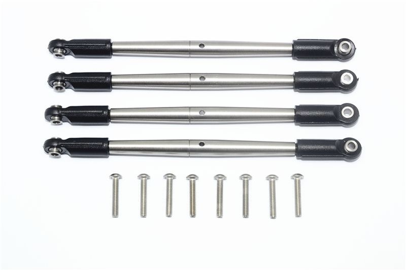 STAINLESS STEEL FRONT+REAR SUPPORTING TIE ROD -12PC SET