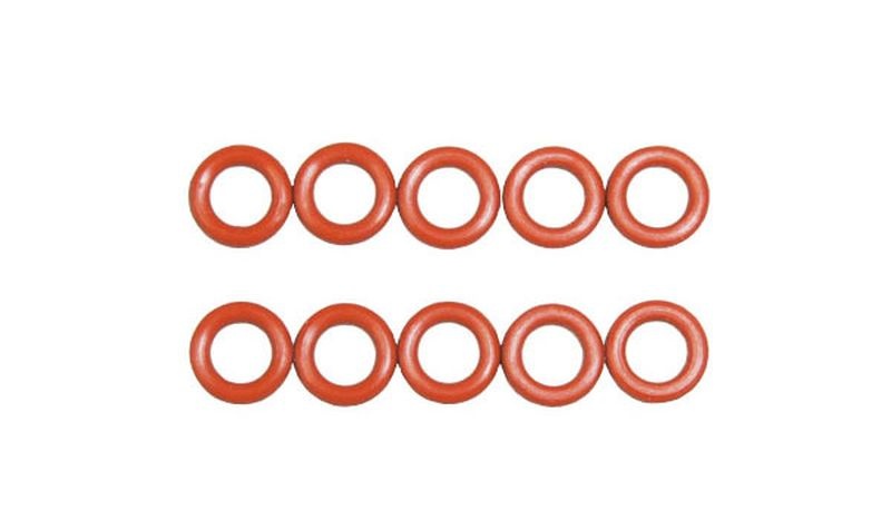 S5 O-Ringe (low friction rubber, red)