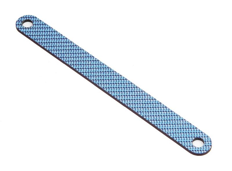 Akkuhalter (Blau), Kohlefaser