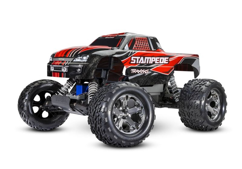 TRAXXAS Stampede rot 1/10 2WD Monster-Truck RTR