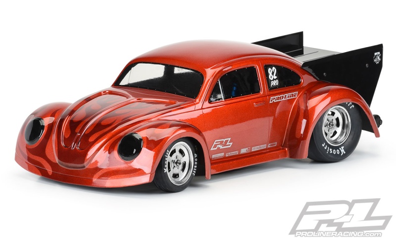 Volkswagen Drag Bug Karo klar 1:10