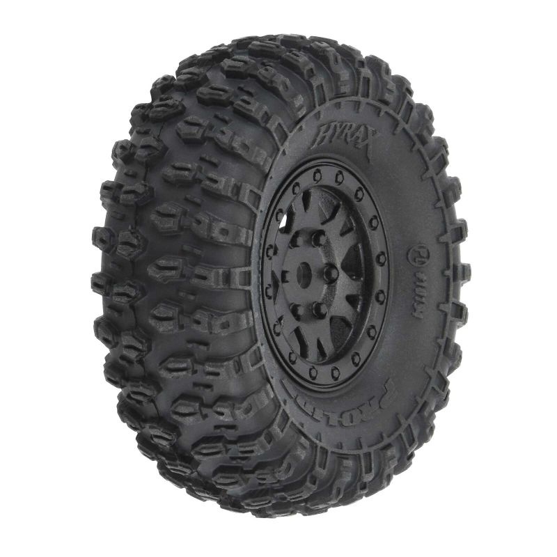 Hyrax Reifen auf Impulse 1.0 Felge schwarz 7mm (4)