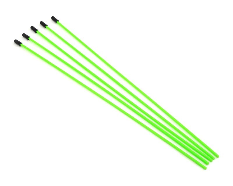 Antennenrohr mit Kappe neongrün (5)