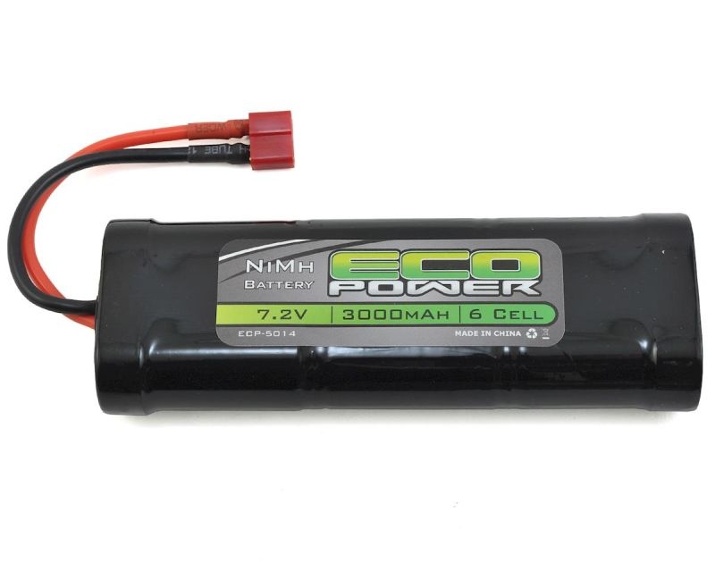 6-Cell NiMH Stick Pack Battery w/T-Style Connector