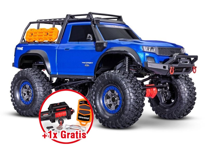 TRAXXAS TRX-4 Sport High Trail m-blau 1/10 Scale-Crawler RTR