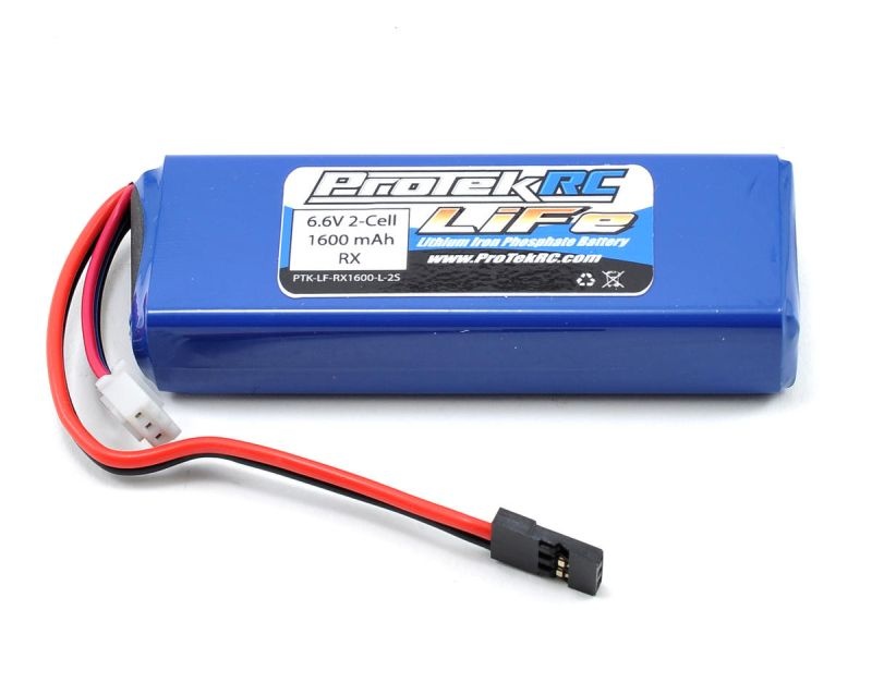 LiFe Receiver Battery Pack (Mugen/AE/8ight-X) (6.6V/1600mAh)