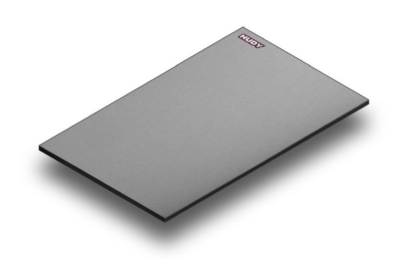 Flat Set-up Platte für 1/8 Onroad Lightweight Silber Grau