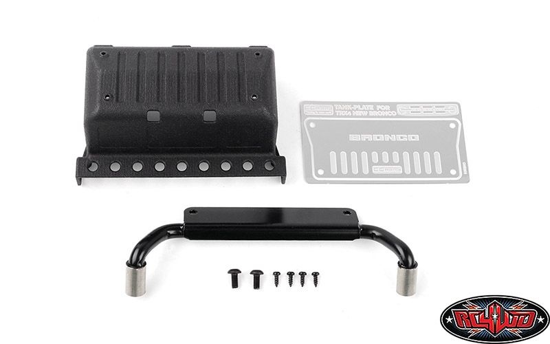 Fuel Tank and Exhaust for Traxxas TRX-4 2021 Bronco