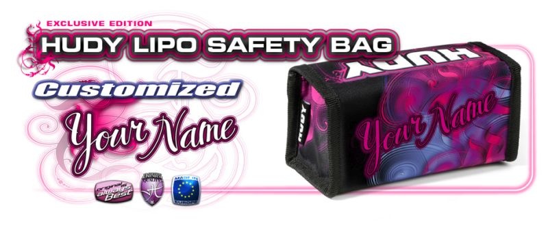 LIPO SAFETY BAG - CUSTOM NAME