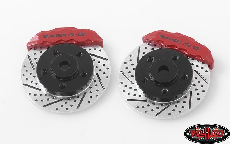 RC4WD Baer Brake Systems Rotor and Caliper Set for 1.9 5Lug