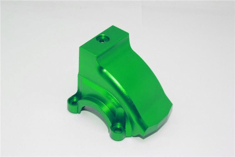 ALUMINIUM FRONT/REAR GEARBOX COVER - 1PC green