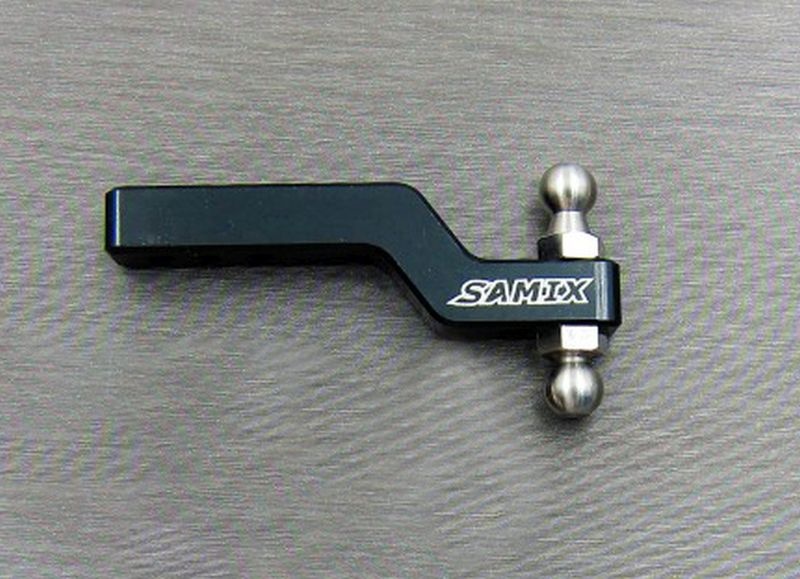 SAMIX TRX-4 Alum. black & Stainless steel drop hitch receive
