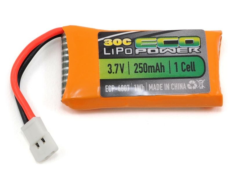 Electron 1S LiPo 30C Battery Pack (3.7V/250mAh)
