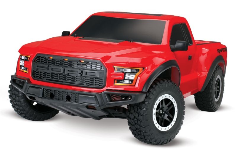 TRAXXAS Ford F-150 Raptor rot 1/10 2WD Pickup-Truck RTR