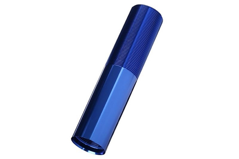 GTX Dämpfer-Gehäuse Aluminium blau (1)