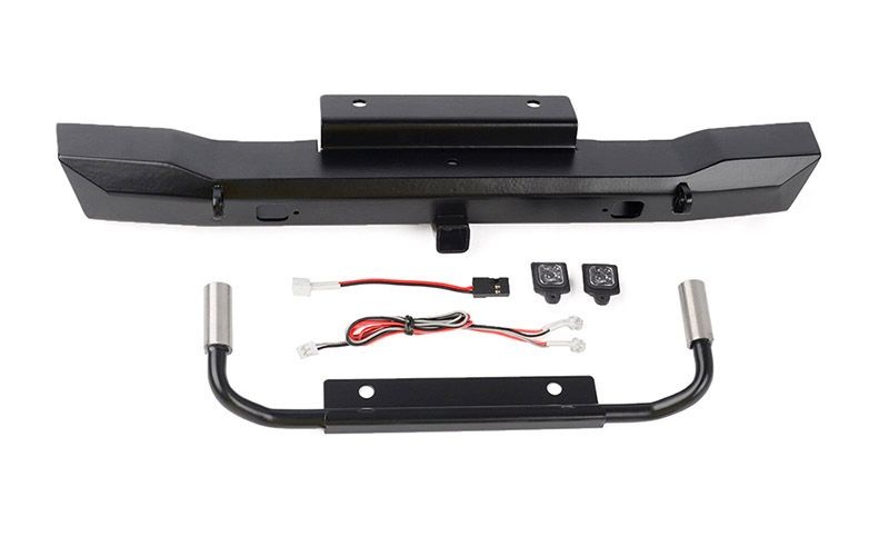 Eon Metal Rear hitch Bumper w/LED and Dual Exhaust