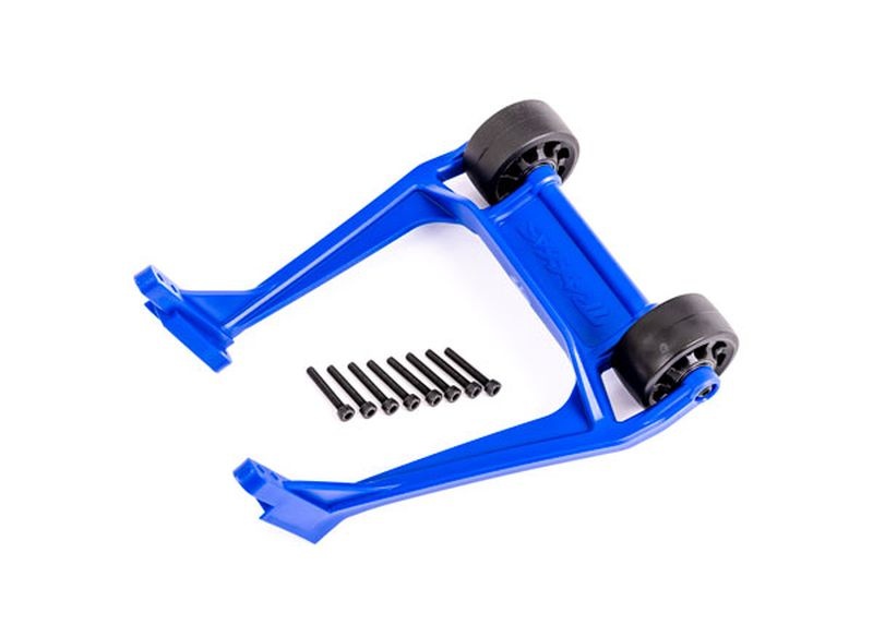 Wheelie-Bar blau (montiert)