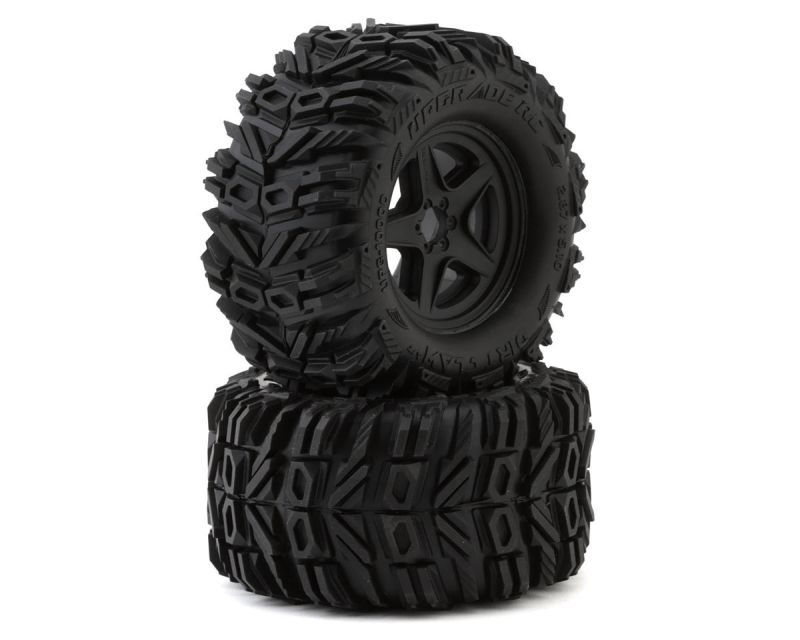Dirt Claw 2.8 Pre-Mounted All-Terrain Tires w/5-Star Wheels