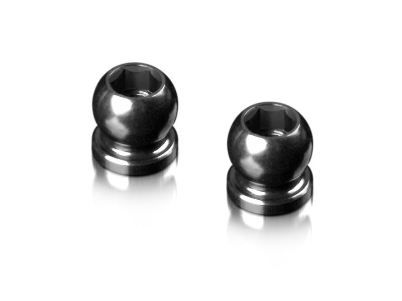 ALU BALL END 6.0MM WITH HEX - SWISS 7075 T6 (2)