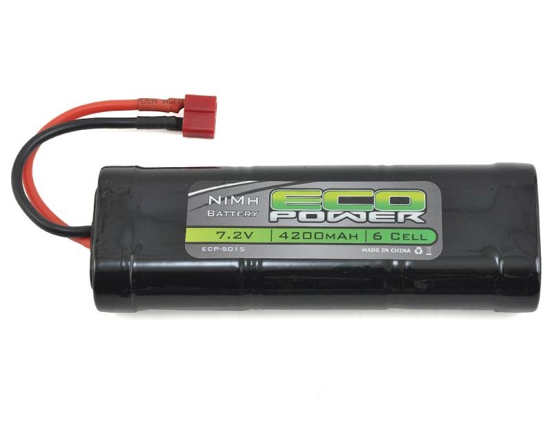 6-Cell NiMh Stick Pack Battery w/T-Style Connector
