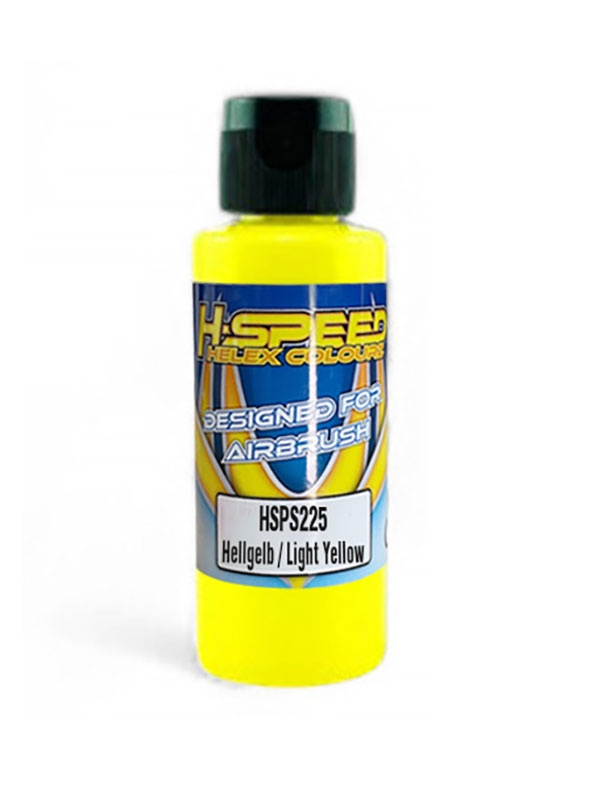 Lexan Airbrush Farbe 60 ml Hellgelb / Light Yellow