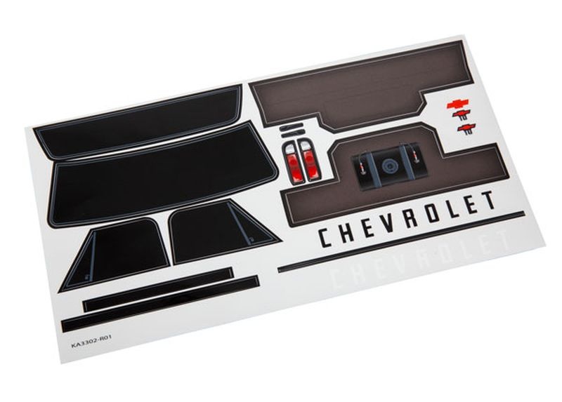 Aufkleberbogen Chevrolet C10