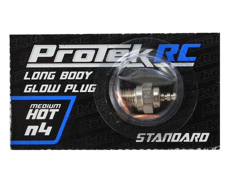 N4 Medium Hot Standard Glow Plug (.12, .15 to .28 Engines)
