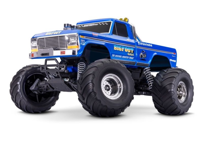 TRAXXAS Bigfoot No.1 blau 1/10 2WD Monster-Truck RTR
