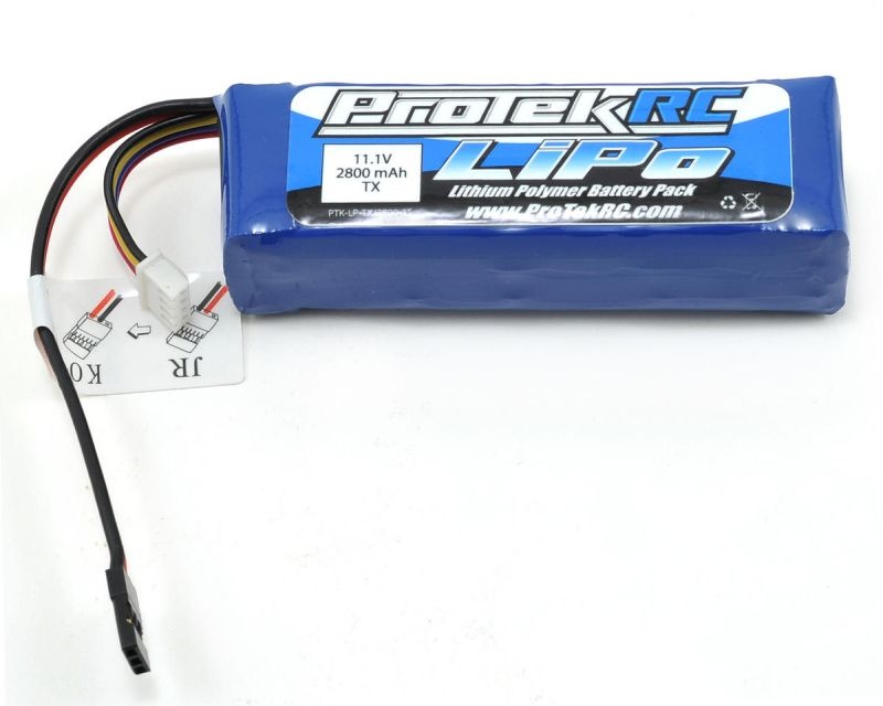 LiPo Sender Batterie (Futaba/JR/Spektrum/KO)