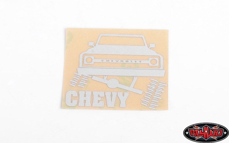 Chrome Chevy K5 Blazer Decals