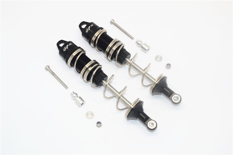 ALUMINUM REAR DOUBLE SECTION SPRING DAMPERS 125MM-10PC SET