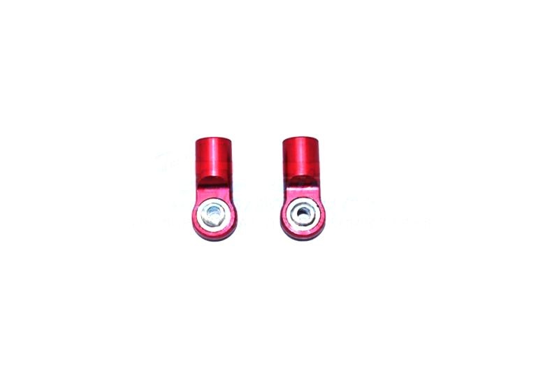 ALUMINUM BALL ENDS FOR GPM MAK135RAA - 2PC SET red