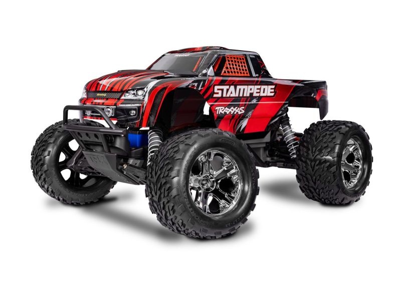 TRAXXAS Stampede rot 1/10 2WD Monster-Truck RTR