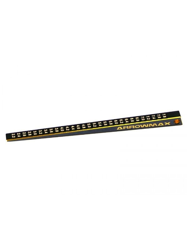 Ultra-Fine Chassis Ride Height Gauge 2-8MM (0.1MM) Black Gol