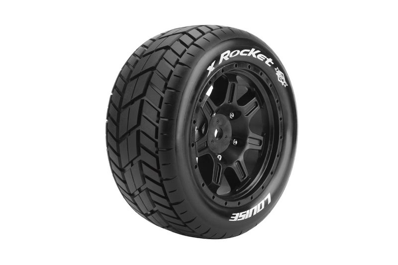 X-ROCKET Sport-Reifen   Felge schwarz (2)