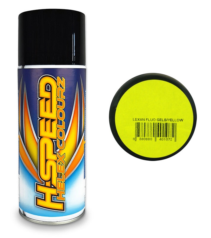 Lexan Spray Fluo gelb / yellow 400ml