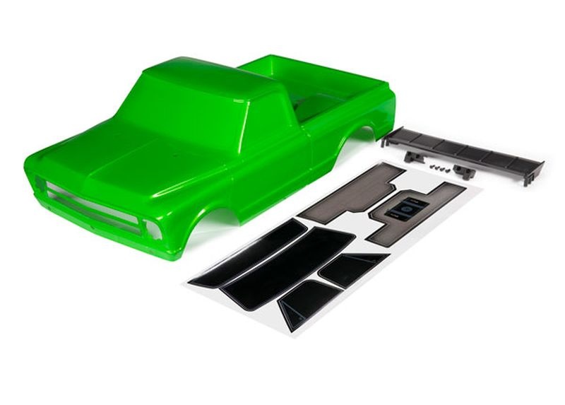 Karo Chevrolet C10 grün inkl. Flügel & Aufkleber
