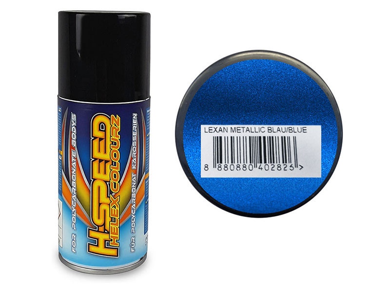 Lexan Spray metallic blau / blue 150ml