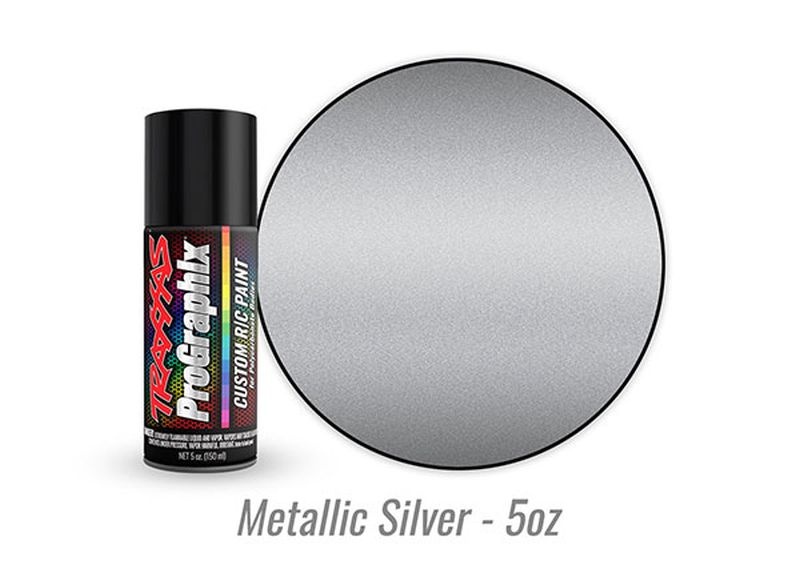 Lexan-Spray metallic silber