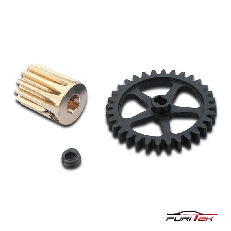 Brushless conversion scx24 - 0.5M Spur Gear and 12T Pinion G