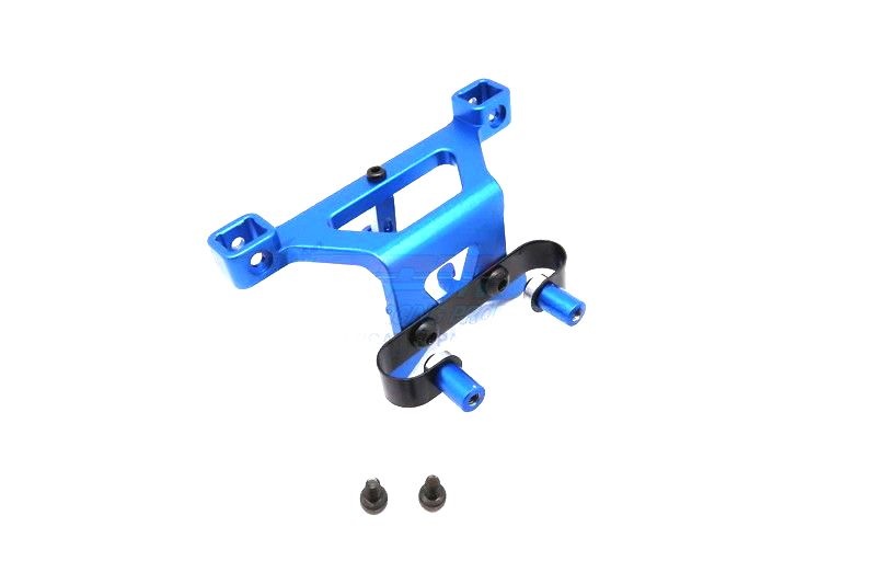 ALLOY FRONT BODY POST MOUNT WITH SCREW  - 1PC SET blue