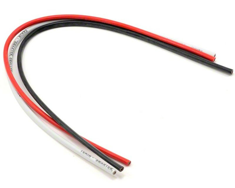 12awg Silicon Power Wire 3 pcs 12  Red/ Blk/ Wht