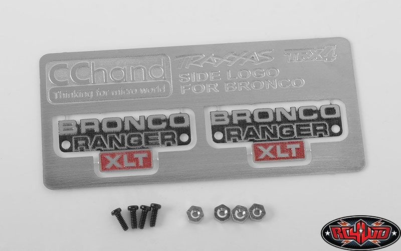 Side Metal Emblem for Traxxas TRX-4 79 Bronco Ranger