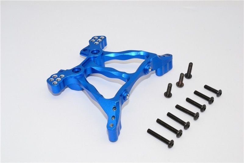 ALLOY REAR SHOCK TOWER - 1PC blue