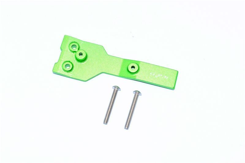 ALUMINUM REAR CHASSIS LINK PROTECTOR -3PC SET green