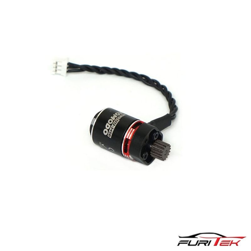 MICRO KOMODO BRUSHLESS MOTOR WITH STEEL PINION FCX24