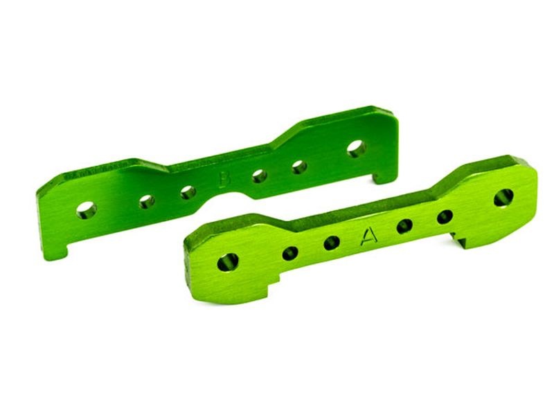 Tie-Bars vorn 6061-T6 Alu grün eloxiert